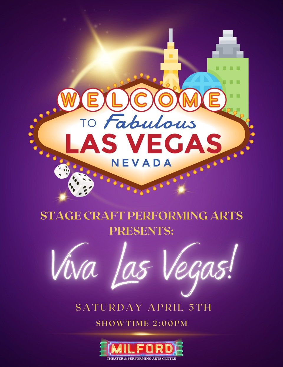 Family Event: Stage Craft Performing Arts Presents "Viva Las Vegas"