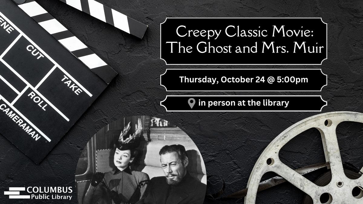 Creepy Classic Movie: The Ghost and Mrs. Muir