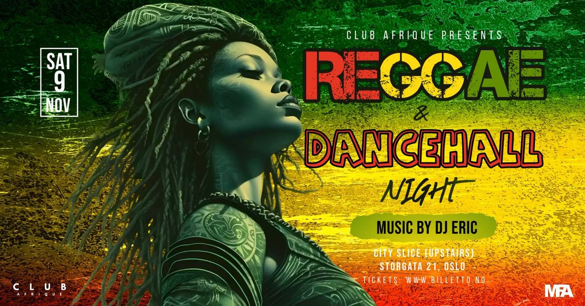 REGGAE & DANCEHALL NIGHT!