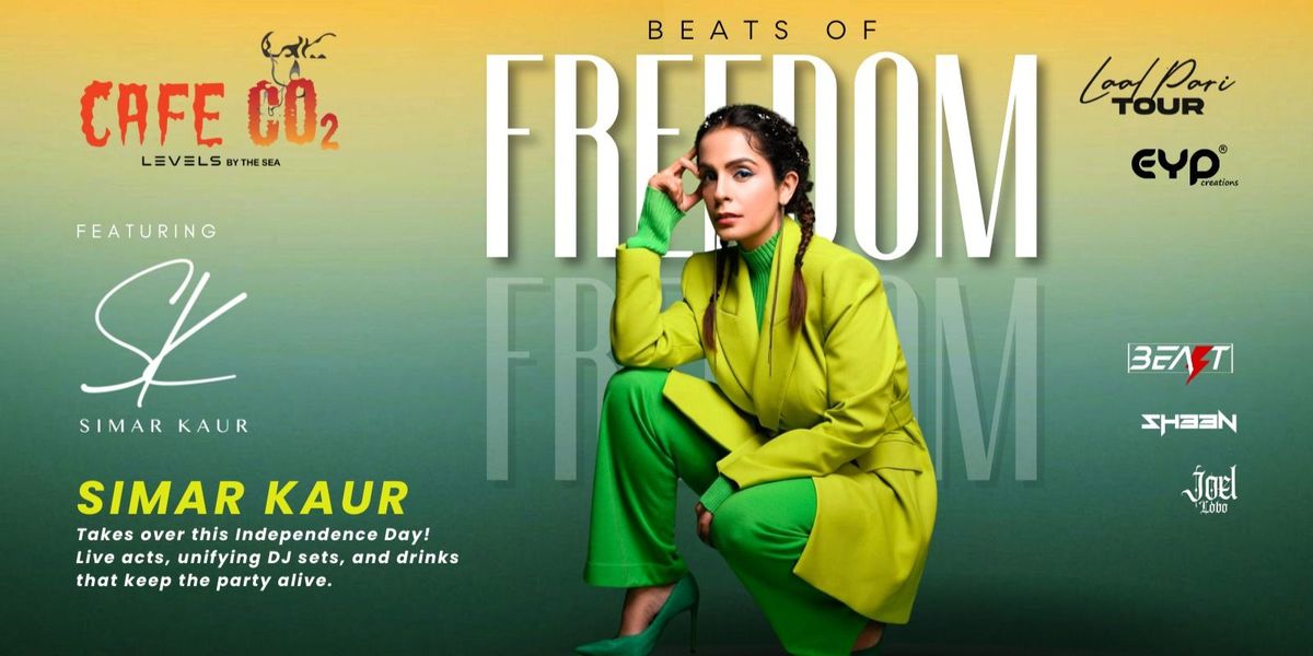 BEATS OF FREEDOM by CAFE CO2 at VAGATOR GOA