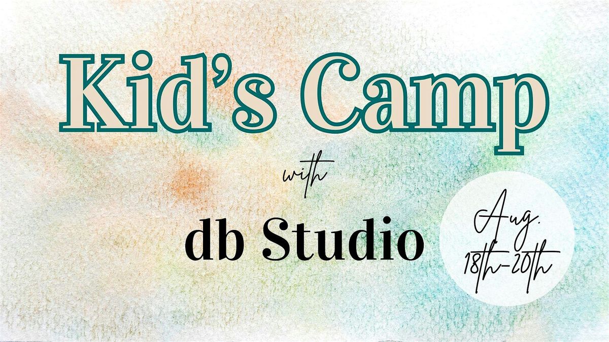 Kid's Camp | Fused Glass at db Studio