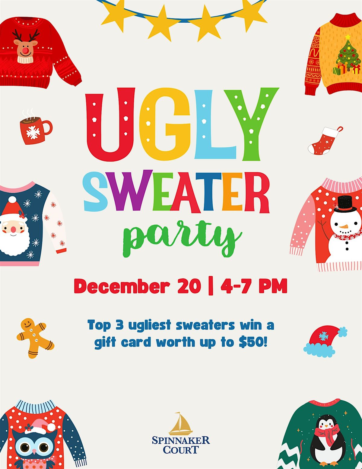 Spinnaker Court Ugly Sweater Party