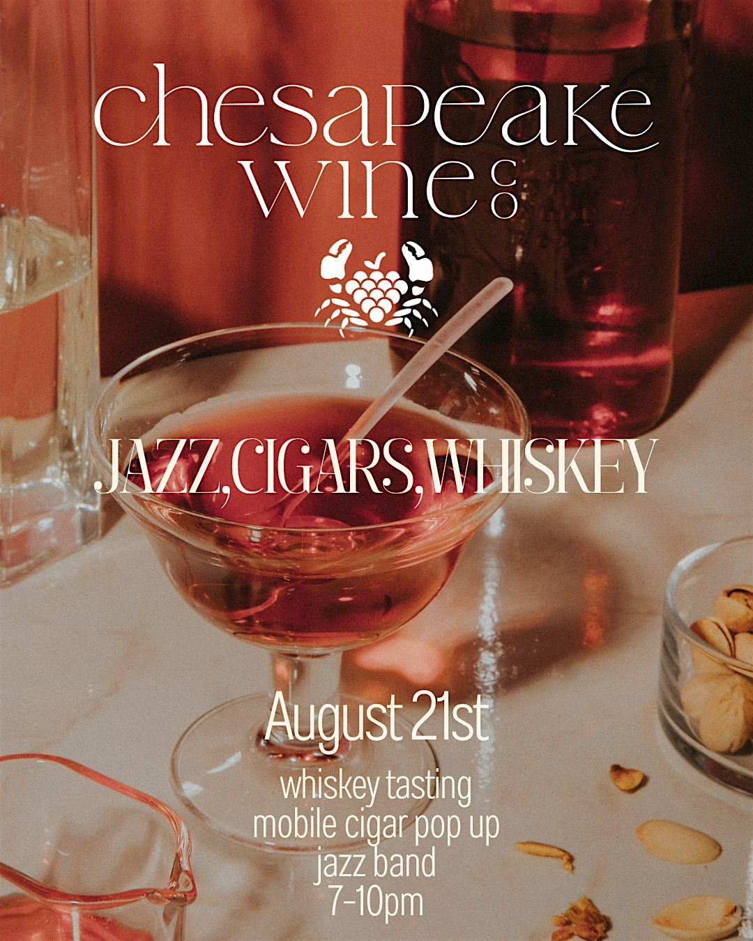 Whiskey Tasting & Cigar Pop Up