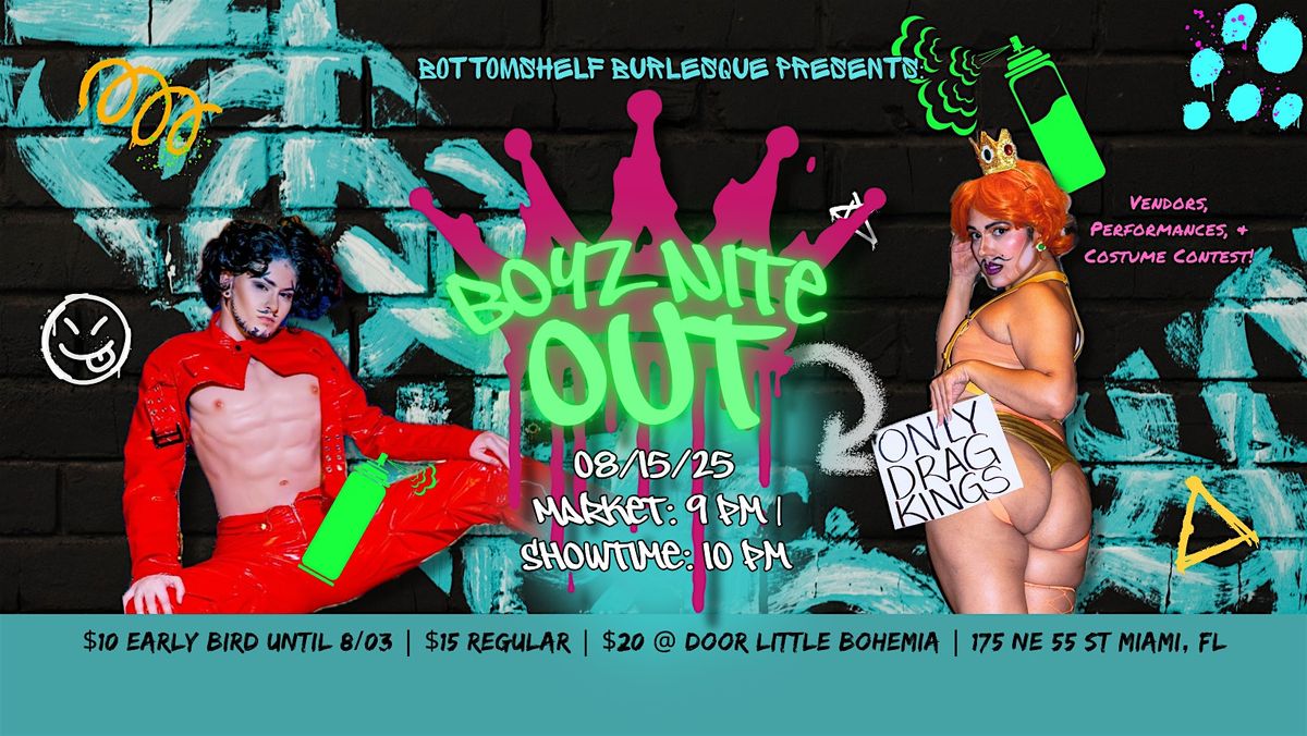 Boyz Nite Out: Drag Kings of BottomShelf Burlesque