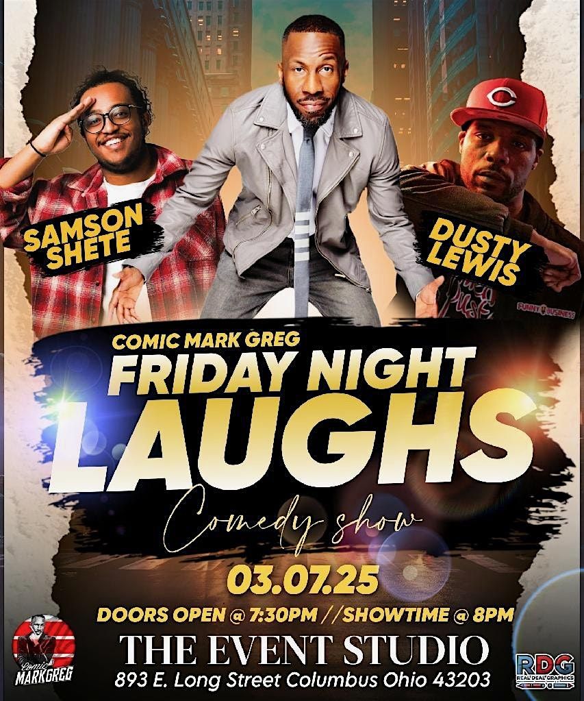 Friday Night Laughs Comedy Show Featuring Mark Gregory