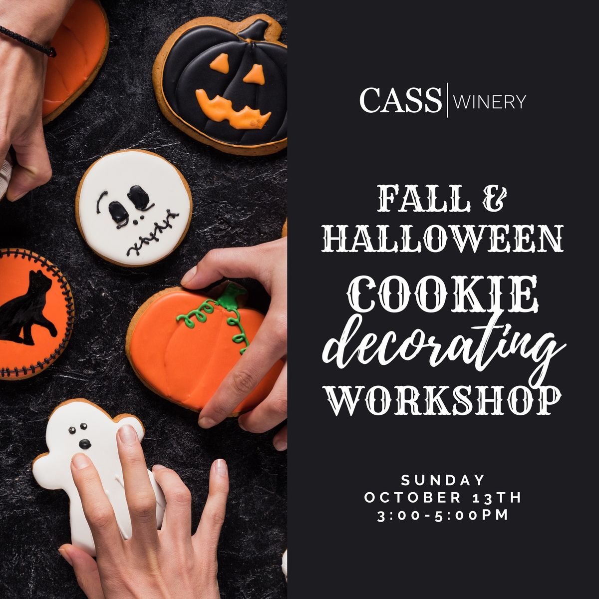 Fall & Halloween Cookie Decorating Workshop