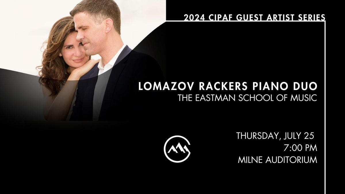 Lomazov Rackers Piano Duo Guest Artist Recital