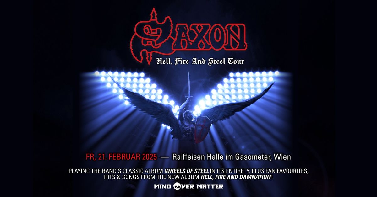 SAXON \/ Hell, Fire And Steel Tour \/\/ Vienna