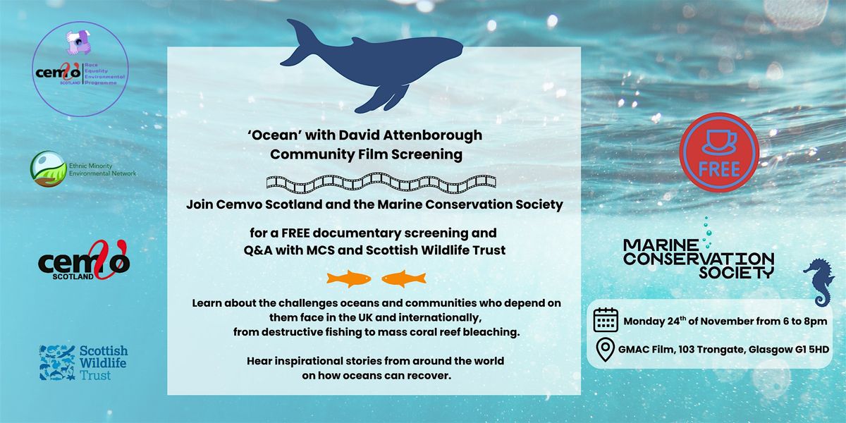 \u2018Ocean\u2019 with David Attenborough  Community Film Screening