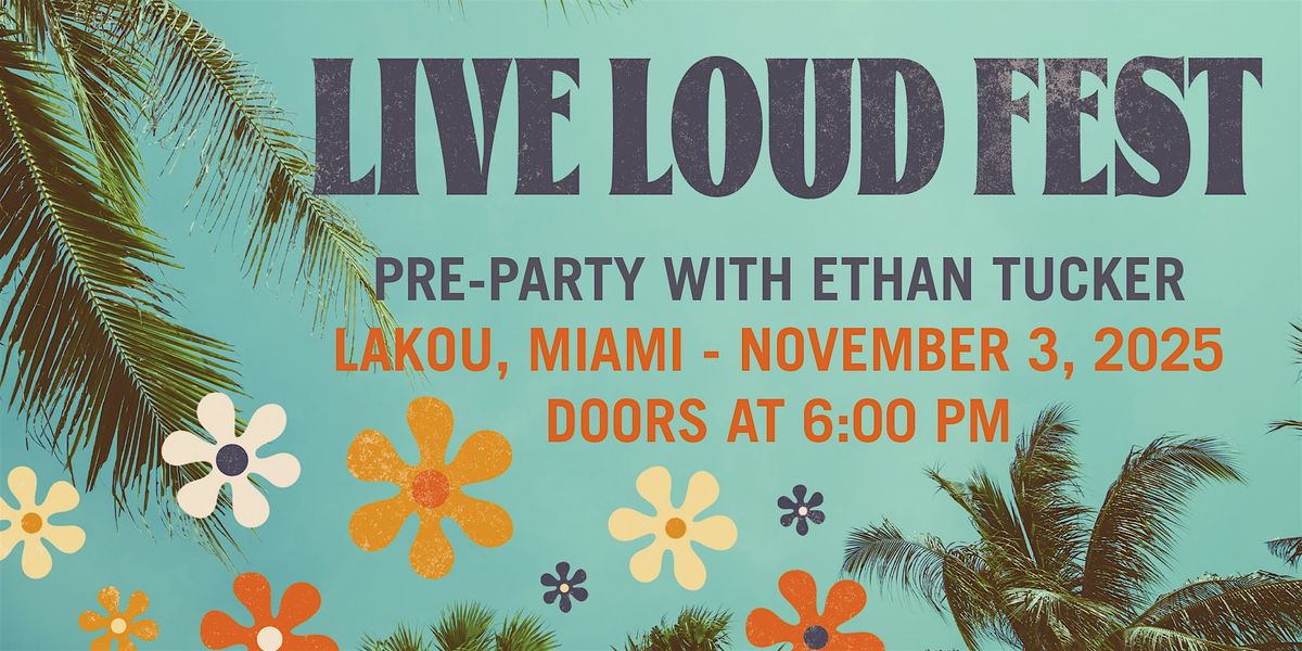 Live Loud Fest official cruise pre-party!!!