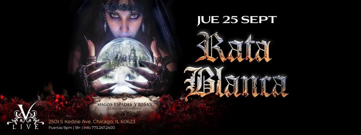 RATA BLANCA EN CHICAGO