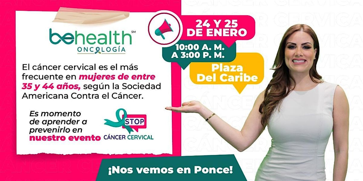 Stop C\u00e1ncer Cervical | Plaza del Caribe | Ponce