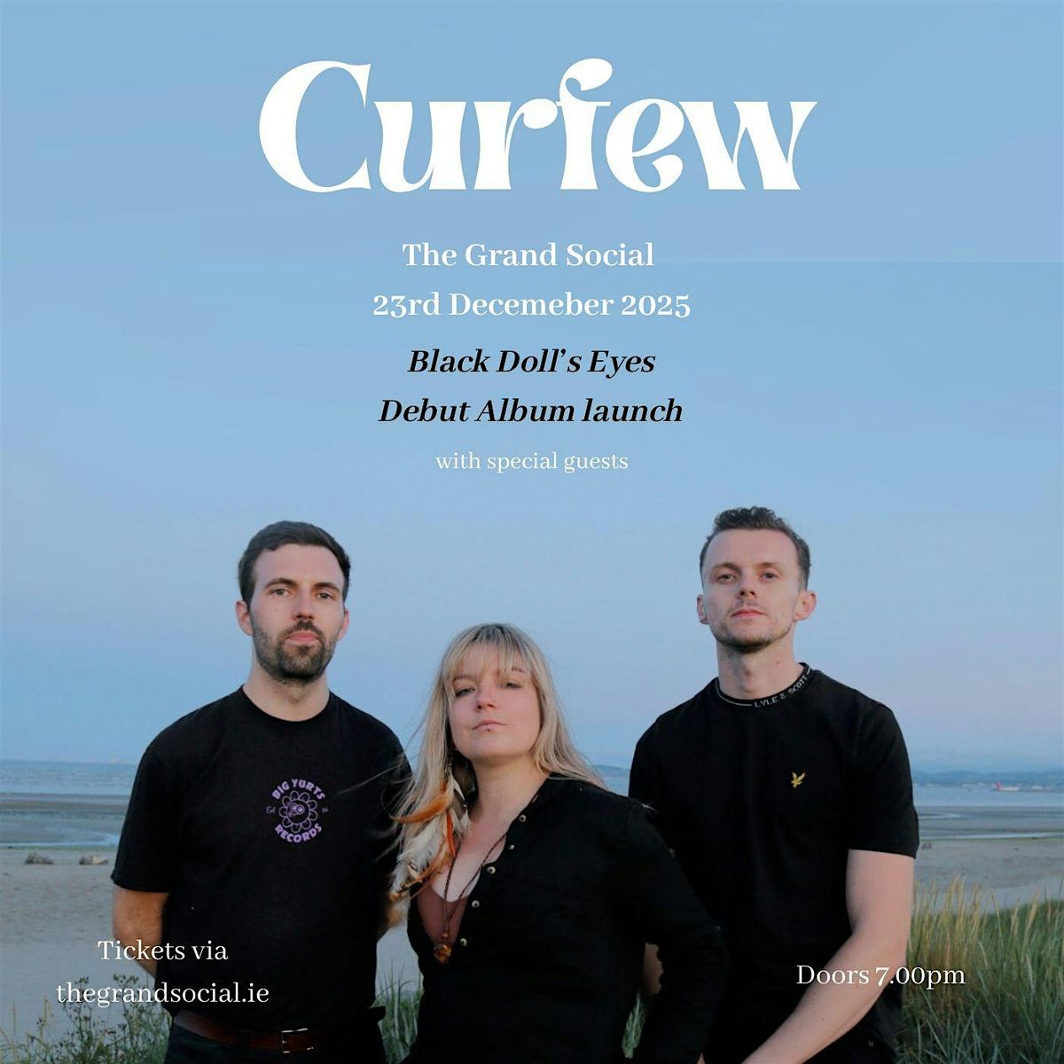 CURFEW - Black Doll's Eyes Album Launch