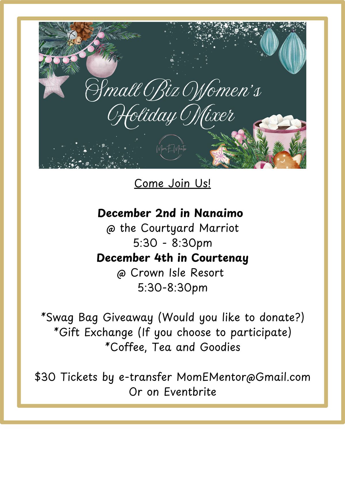 Small Biz Women's Holiday Mixer