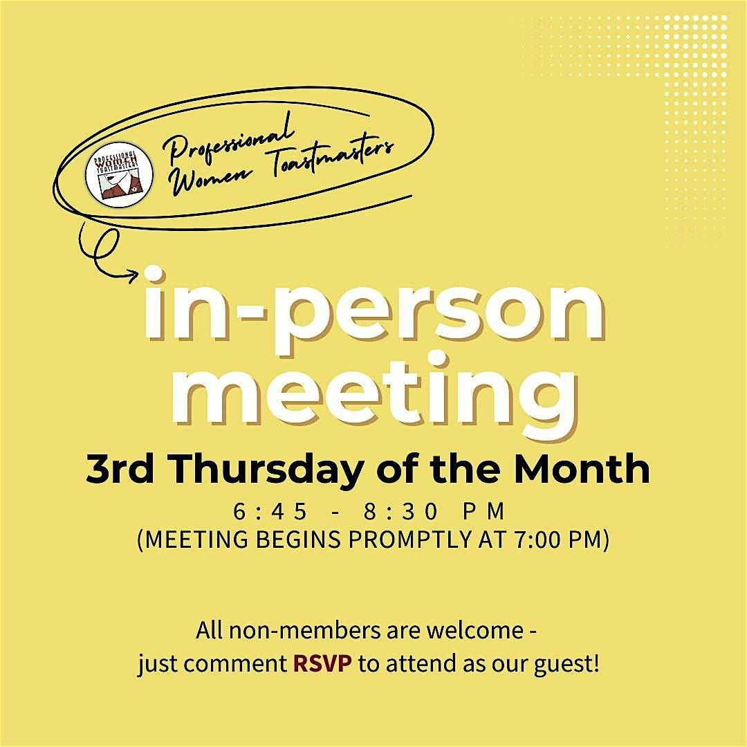 Professional Women Toastmasters