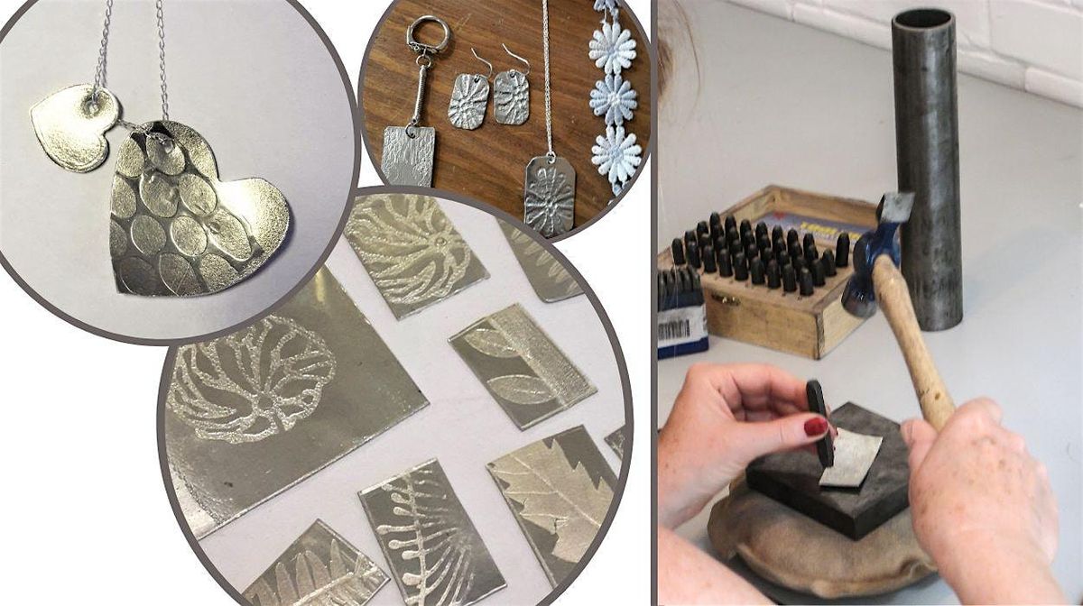 Pewter jewellery workshop