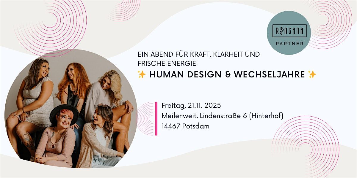 Wechseljahre neu verstehen \u2013 mit Human Design