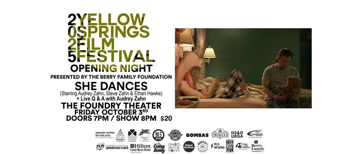 YSFF Opening Night: SHE DANCES w\/ AUDREY ZAHN Q&A