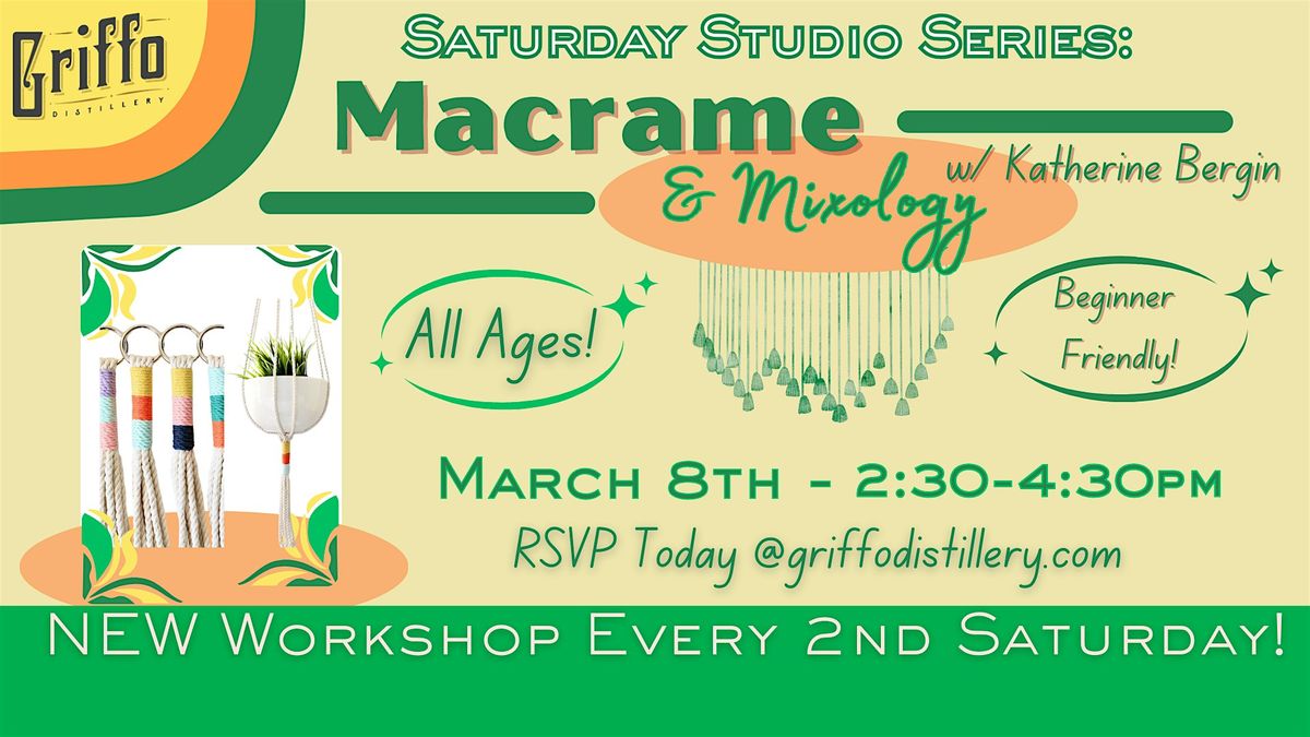 Macrame & Mixology Workshop