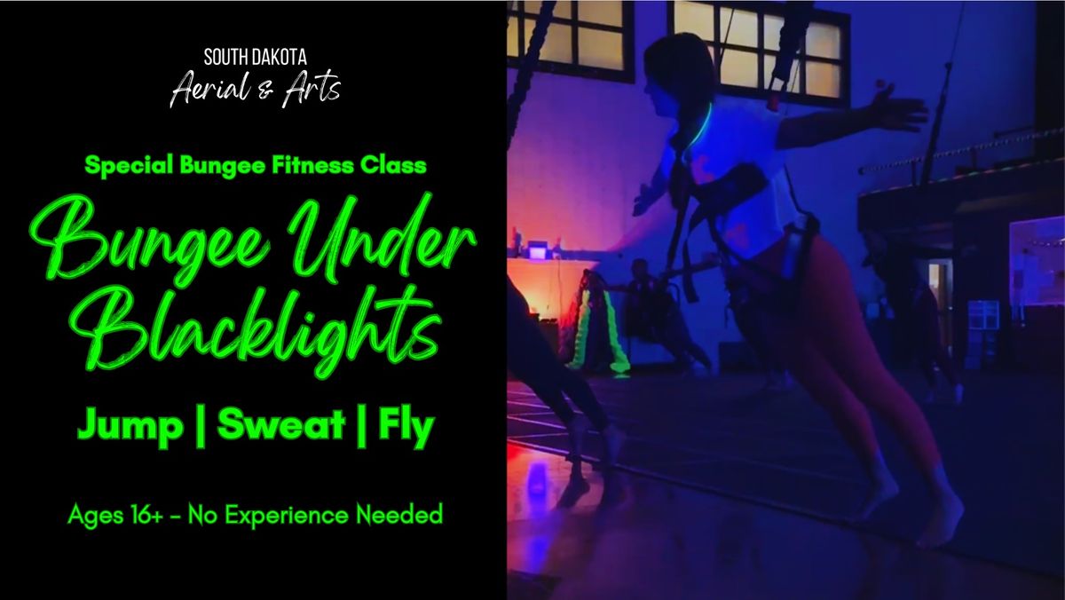 Bouncin' Under Blacklights \ud83e\udd29| Bungee Class