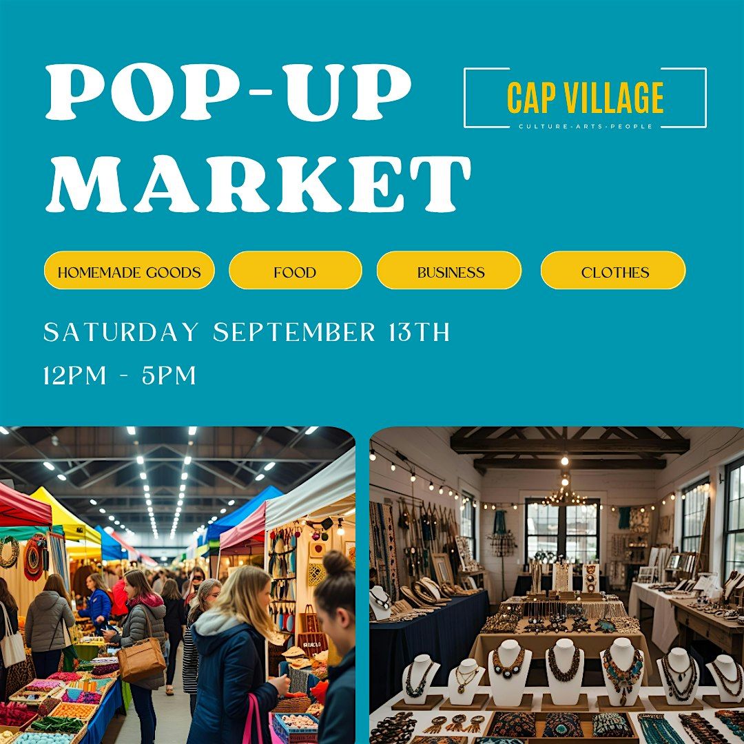Pop up Market - September Edition
