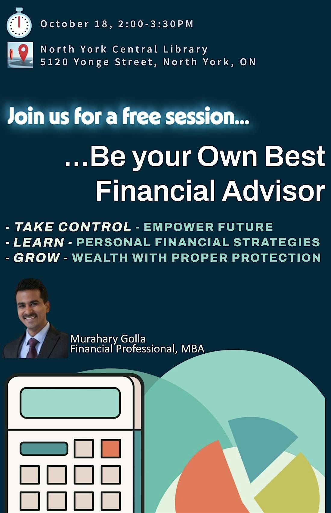 Learn personal financial strategies to be your own advisor -