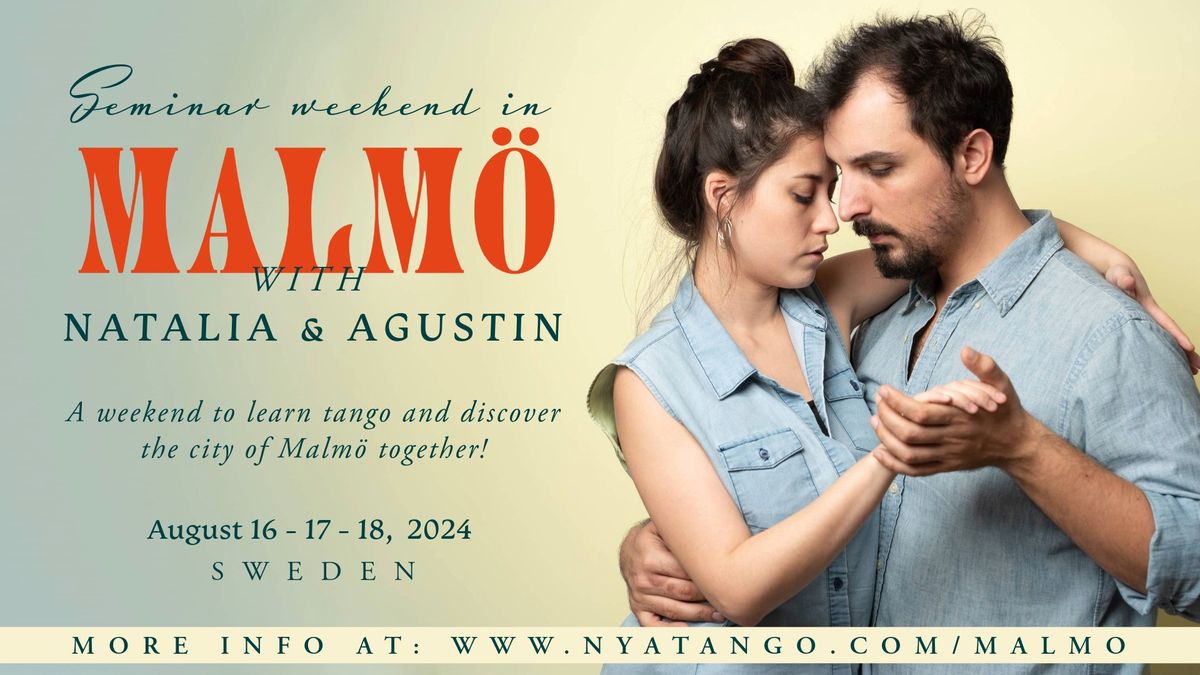 A weekend to learn Tango and discover the city of Malm\u00f6 together!!