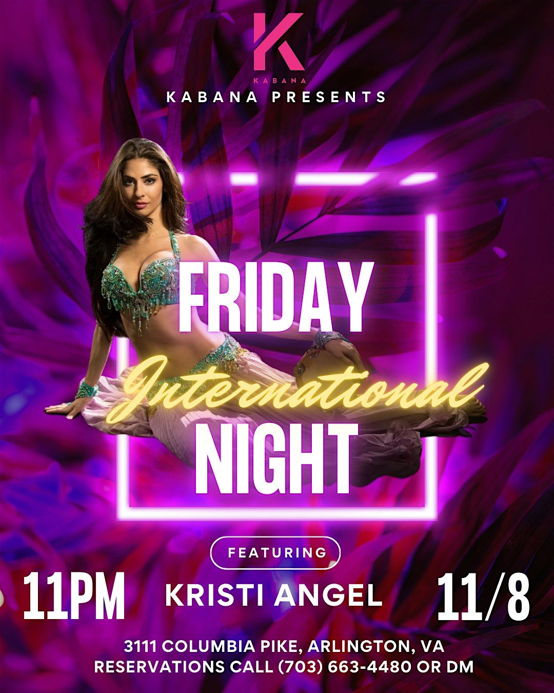 Friday International Night W\/ Kristi Angel