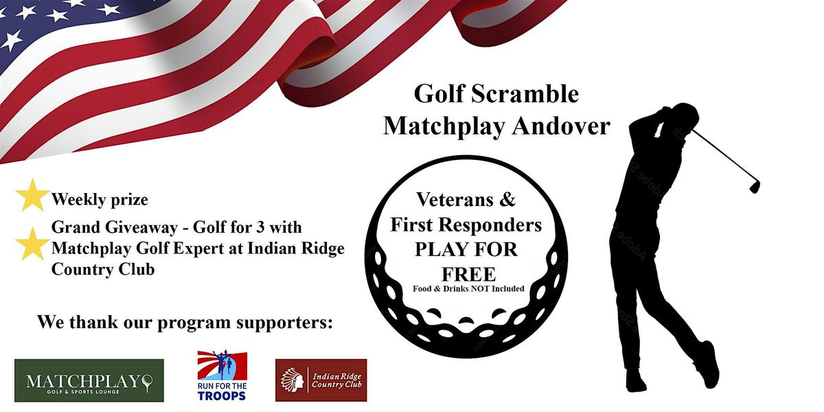 FREE Golf Scramble for Veterans & First Responders