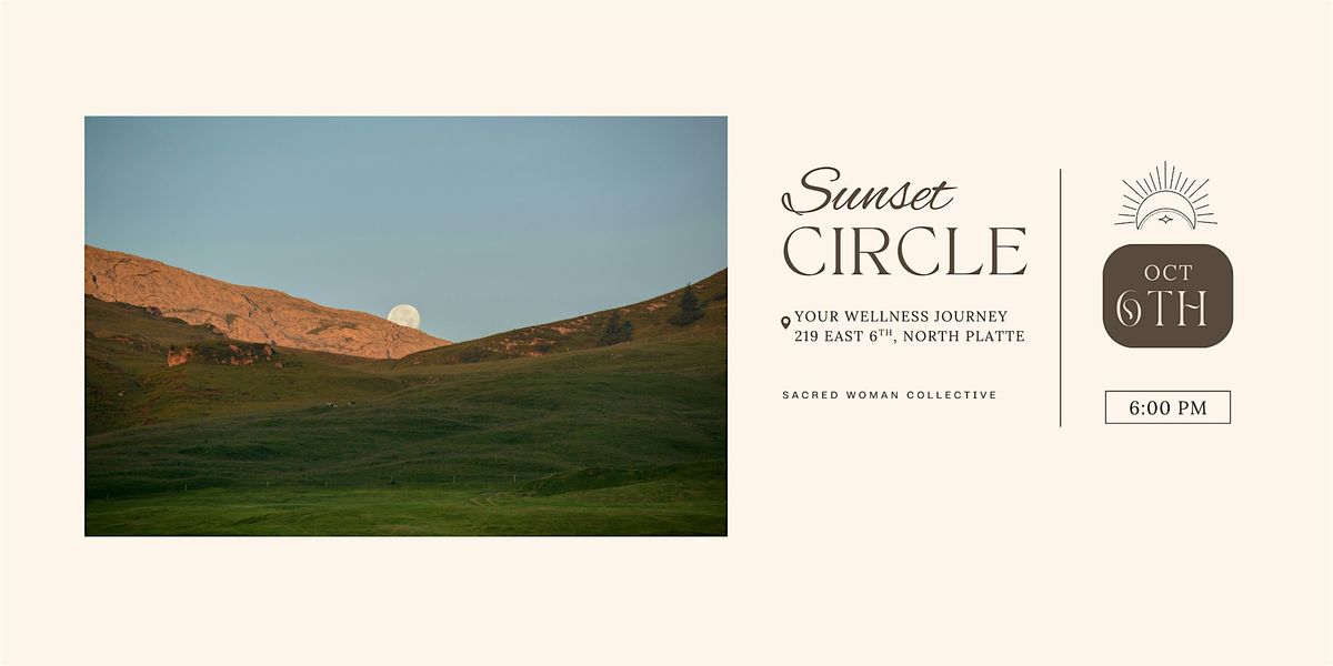 Sacred Woman Collective Sunset Circle with Jenny Bonta