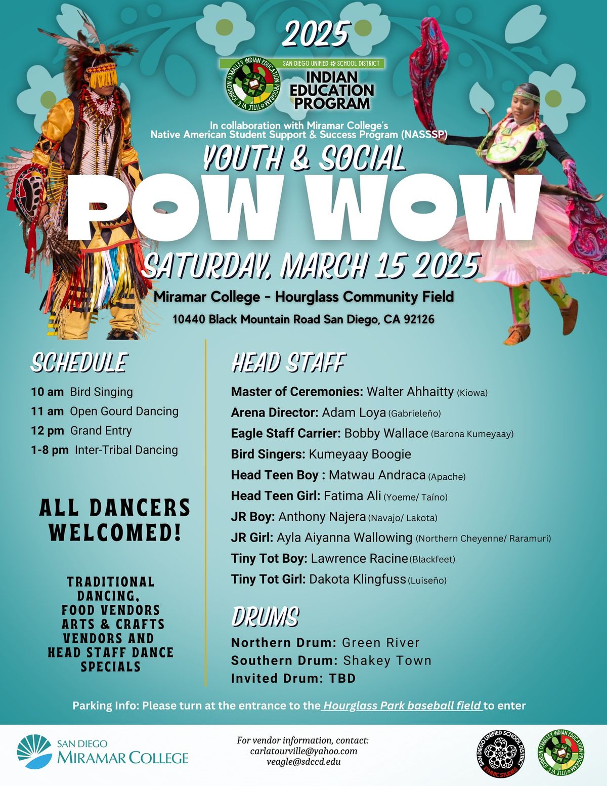 2025 SDUSD Youth & Social Pow wow