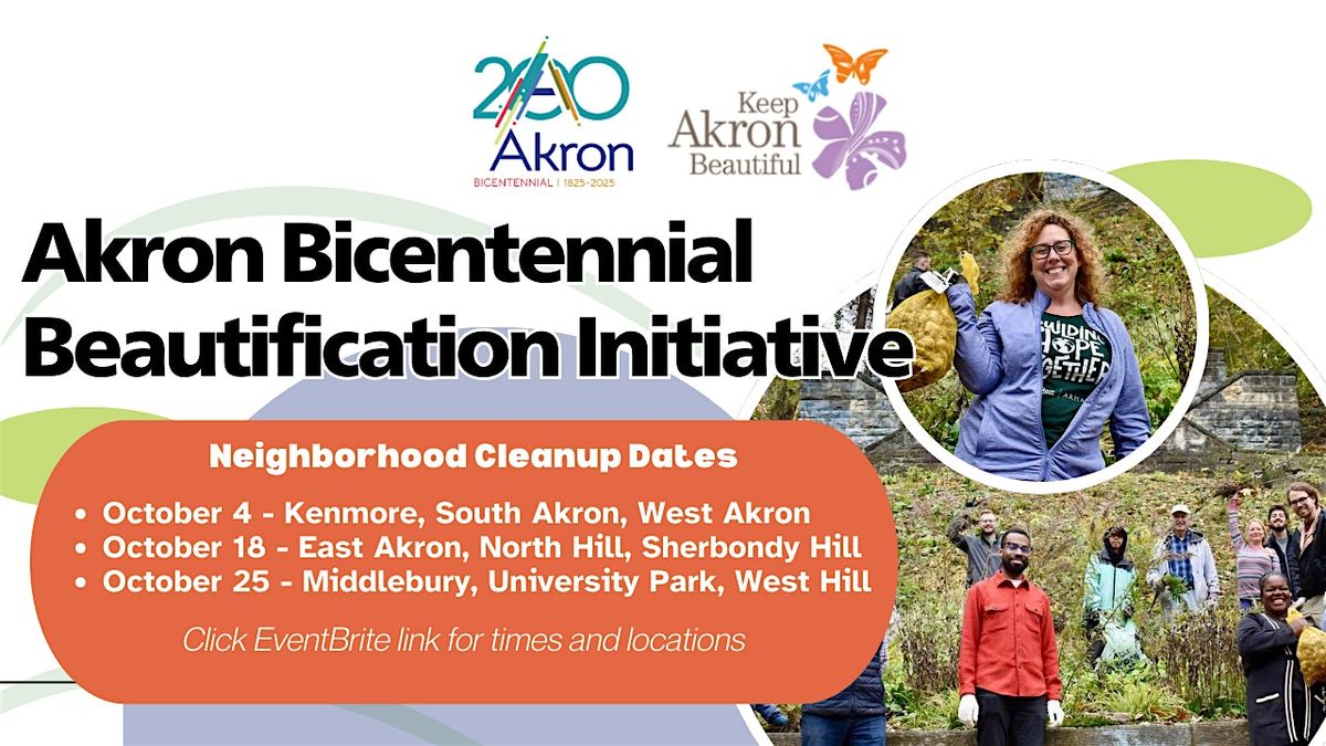 Beautification Initiative - Neighborhood Cleanup (Kenmore)