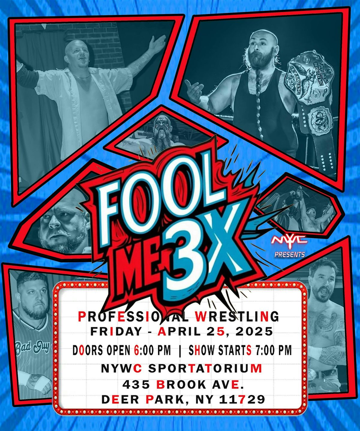 SWA Wrestling presents "FOOL ME 3x"