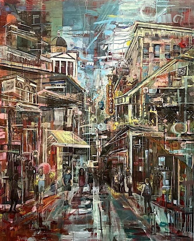 Photo Transfer Painting Technique  with Andrea Kostyal