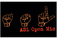 ASL Open Mic | Columbia | 2nd Fridays | hosted by Marcus J Smith