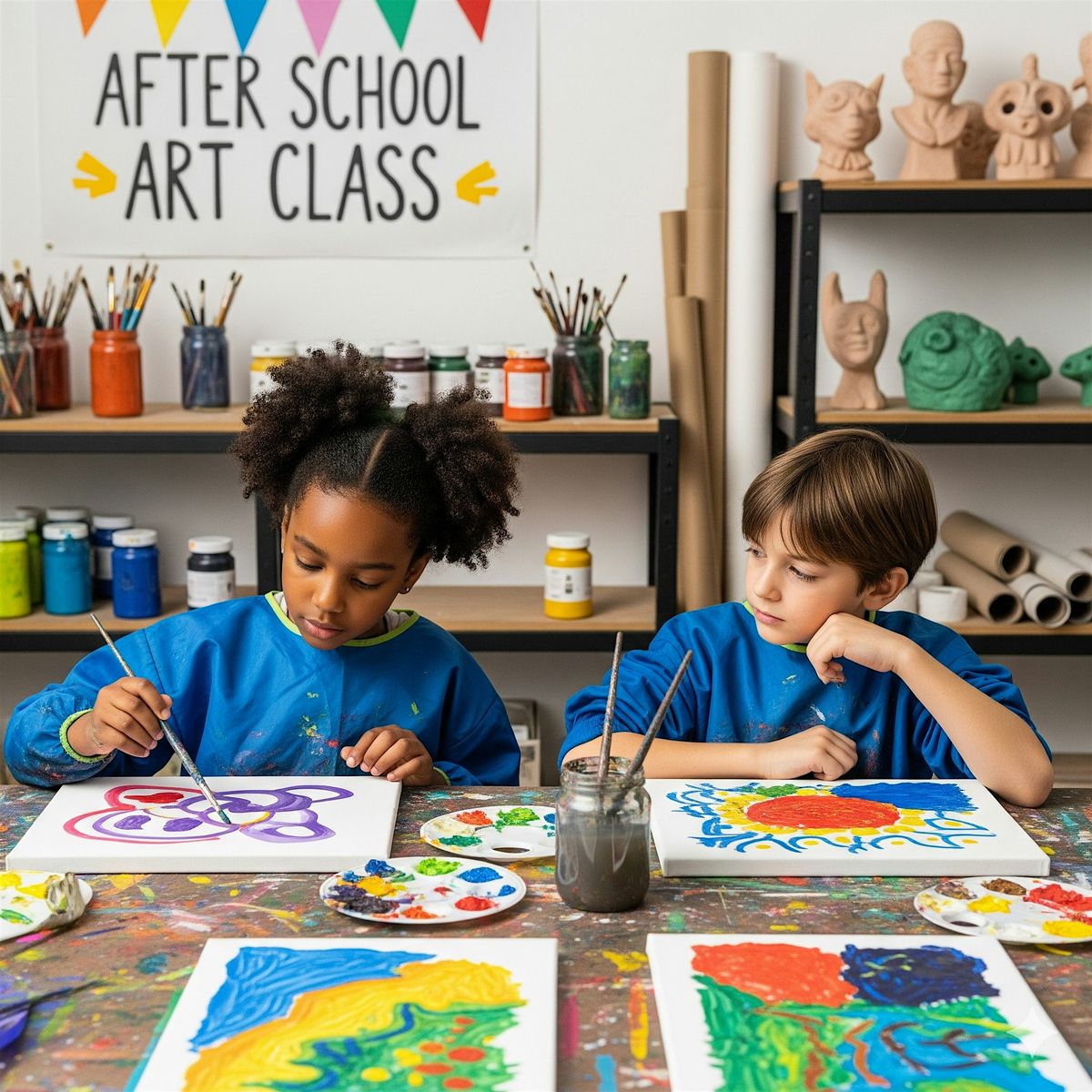 After School Art Class (Elementary Students)