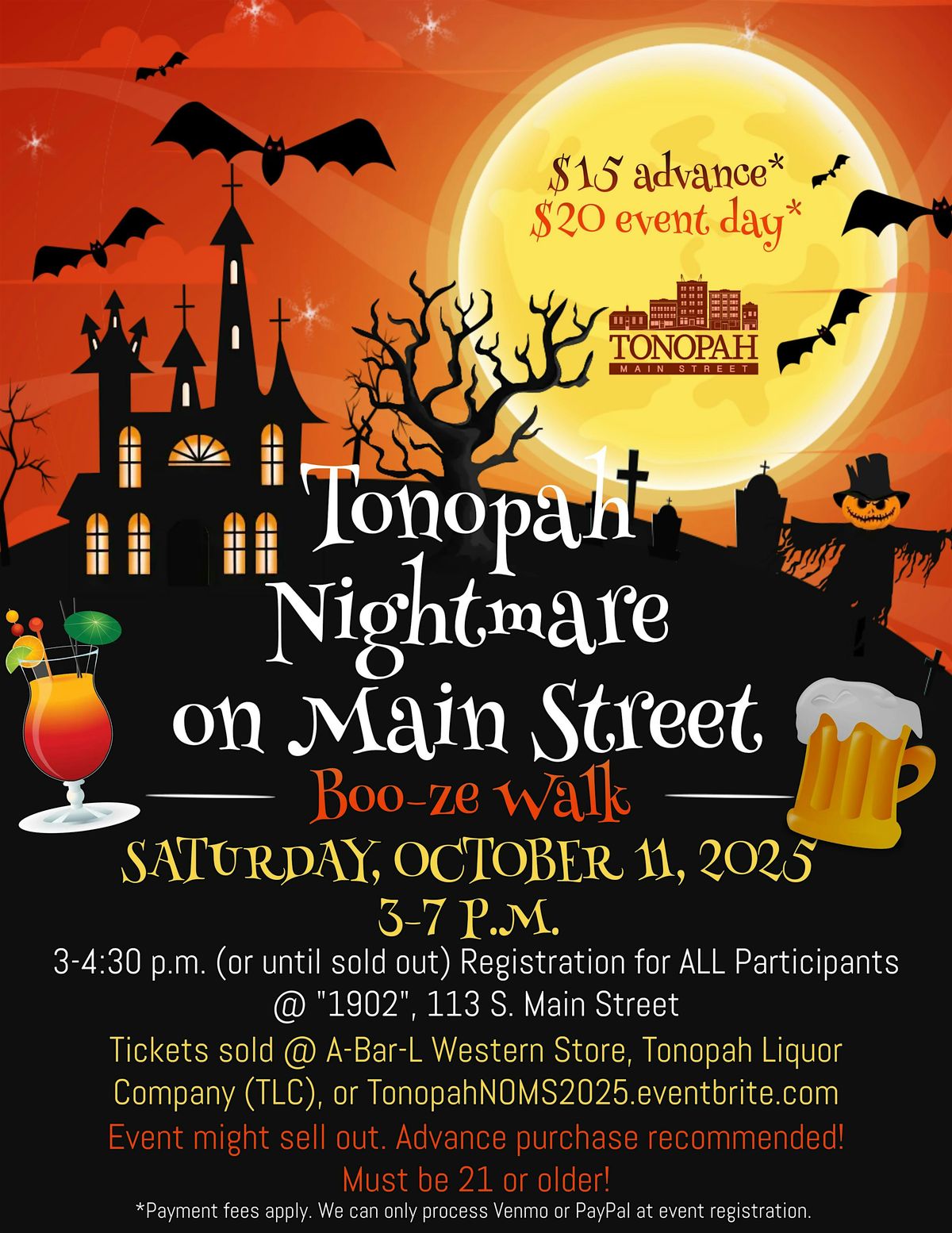 Tonopah Nightmare on Main Street 2025