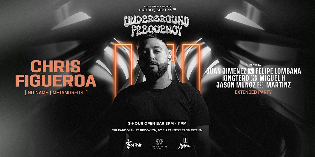 Underground Frequency At Listen Brooklyn