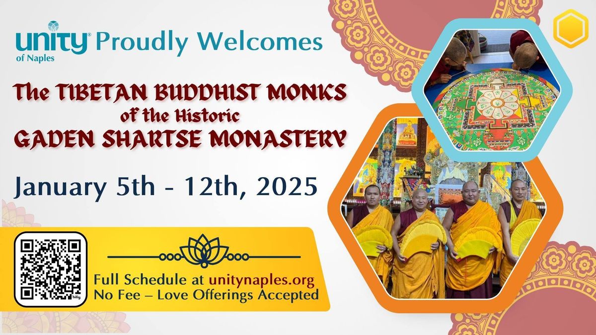 Buddhist Monk Retreat | Mandala, Meditation & Teachings from the Historic Gaden Shartse Monastery