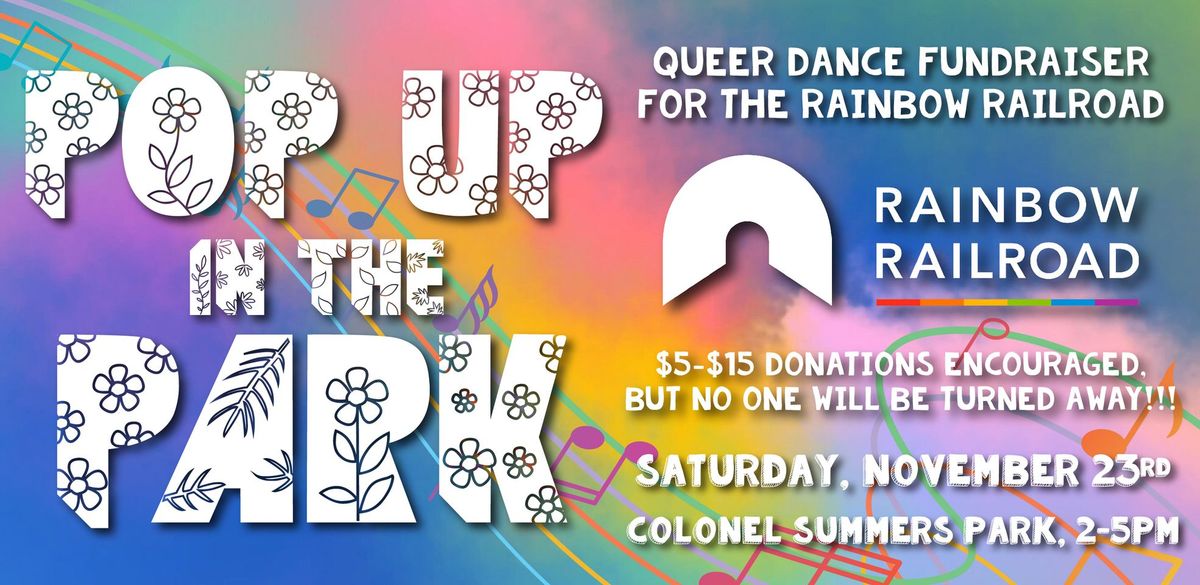 Pop Up in the Park: Queer Dance Fundraiser