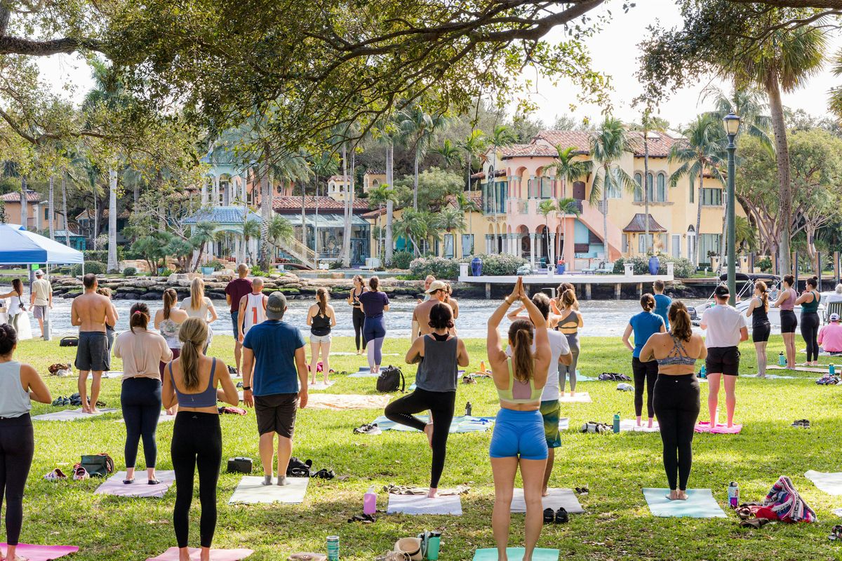 Flow at the Park with Keely: Donation-based class for the Humane Society