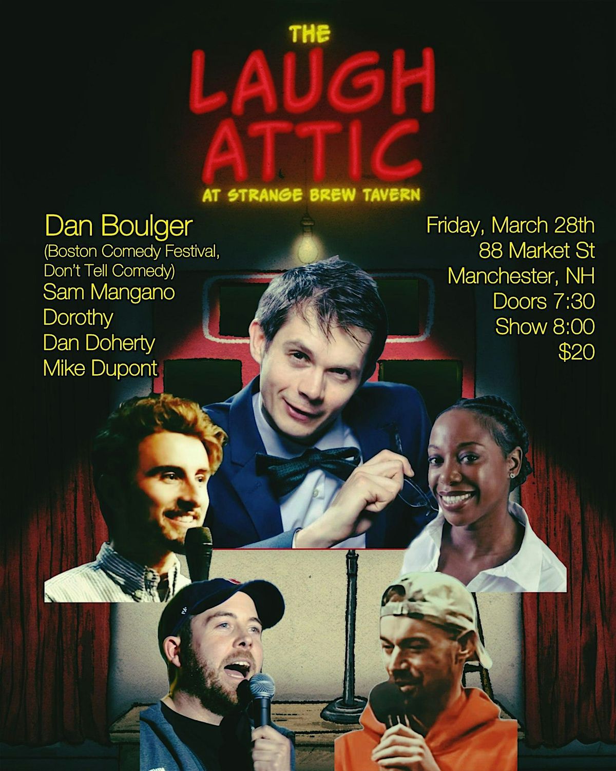 The Laugh Attic Presents Dan Boulger!