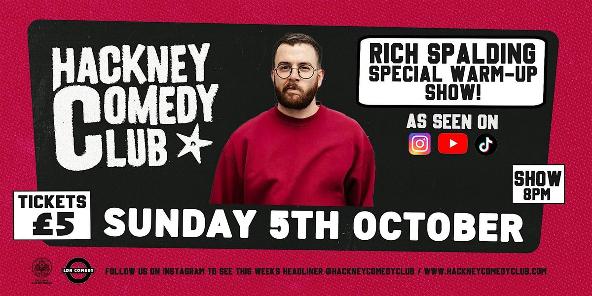 Rich Spalding - Special Warm-up Show