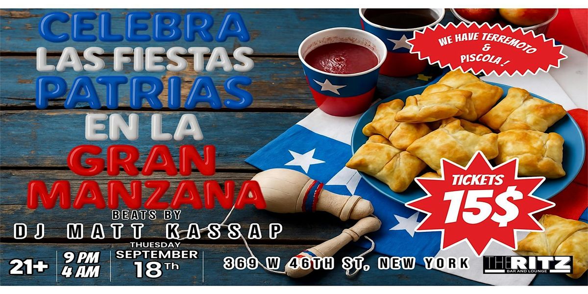 CELEBRA LAS FIESTAS PATRIAS EN LA GRAN MANZANA