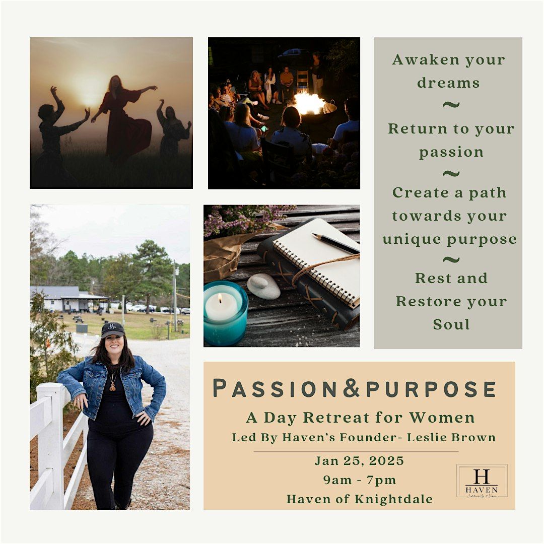 Passion & Purpose - A Day Retreat for Women