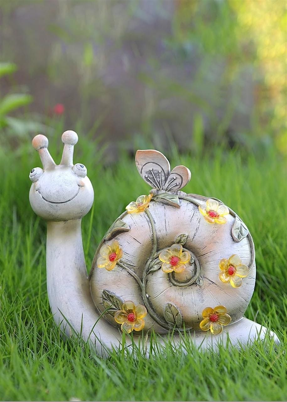 Make and Paint Clay Snail