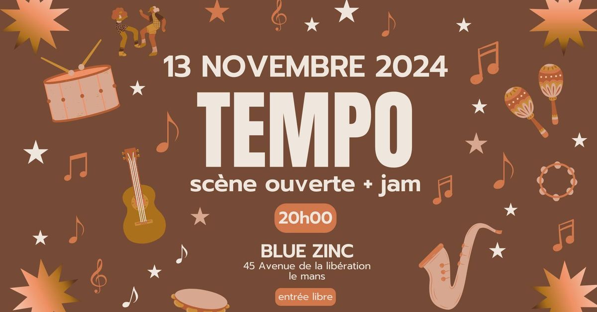 TEMPO \u2022 Blue Zinc