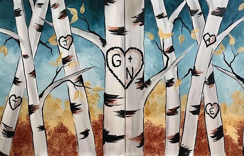 Sip and Paint Event - Carved in Love Date Night - St. Charles, IL
