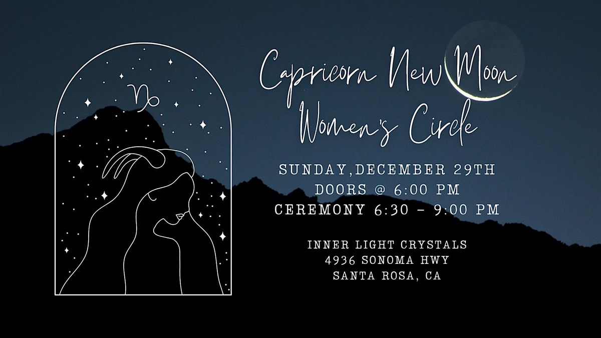 Capricorn New Moon Women's Circle