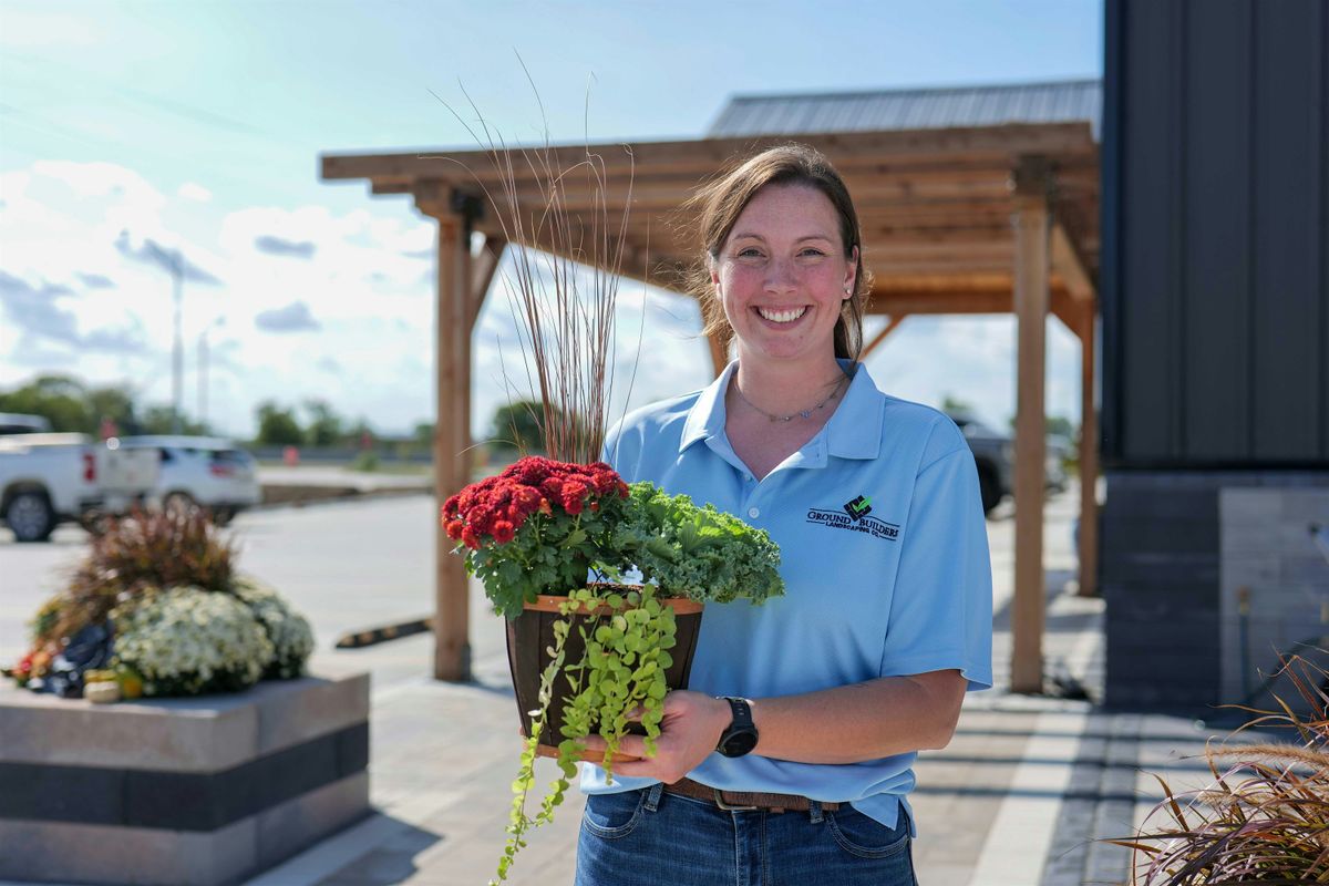 Fall Pot Workshop + Porch Presence